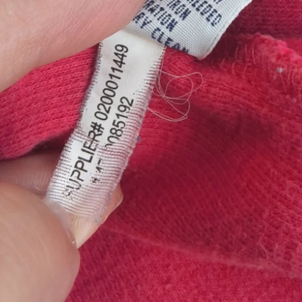 Polo Ralph Lauren 1/4 Zip Sweater Men's XL 100% Cotton Red Blue Pony #W5202